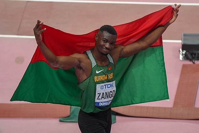 Hugues Frabrice Zongo à Doha en 2019